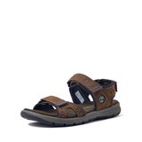 Timberland Governor's Island erkek sandaleti, Bark, 46 EU