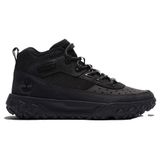 Timberland Green Stride Motion 6 Mid Lace Up Sneak Bot, 45, TB0A5VAC015, Siyah, Erkek