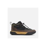 Timberland GreenStride Motion 6 Mid Bungee Sneaker, Unisex Çocuk Botu, Siyah, 33 Beden