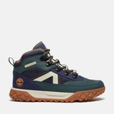Timberland GreenStride Motion 6 Mid Lace Up Waterproof TB0A6ASHEO61 Dark Green Koyu Yeşil Nubuk Unisex Bot