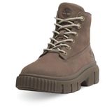 Timberland Greyfield Mid bağcıklı kadın ayakkabısı Fashion Boot, Kahverengi, 38 EU