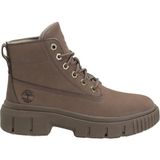 Timberland Greyfield Mid Lace Up Kadın Bot Kahverengi Dış Materyal ile Şık Görünüm