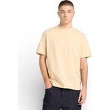 Timberland Hampthon Short Sleeve Tee Erkek T-Shirt - Krem - XL