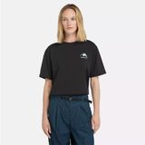 Timberland Hıke Lıfe Graphıc Short-Sleeve Tee Siyah Kadın T-Shirt - XS