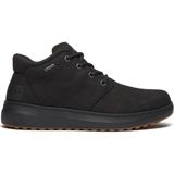 Timberland Inek Derisi + Poliüretan Siyah Erkek Bot Hudson Road Mıd Lace Up Gtx Chukka