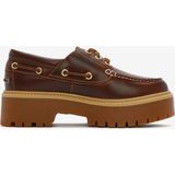 Timberland Kadın Kahverengi Tekne Ayakkabısı Rebotl™ Malzeme ile Hafif Taban ve Nefes Alabilir Yapı