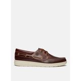 Timberland Kahverengi Erkek Deri Casual Ayakkabı PORTOFINO PIER BOAT SHOE