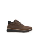 Timberland Kahverengi Erkek Deri Günlük Ayakkabı HUDSON ROAD MID LACE UP GTX CHUKKA