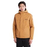 Timberland Kahverengi Erkek Kapüşon Yaka Yağmurluk TB0A5XRSP471_Water Resistant Shell