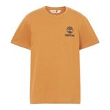 Timberland Kahverengi Erkek Kısa Kol T-Shirt Short Sleeve Back Logo Gr