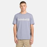 Timberland Kennebec River Linear Logo Erkek T-Shirt - Gri