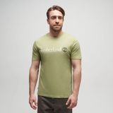 Timberland Kennebec River Linear Logo Short Sleeve Erkek T-Shirt - Yeşil