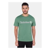 Timberland Kennebec River Sleeve Yuvarlak Yaka Baskılı T-Shirt, M, 5003356940, Gri, Erkek