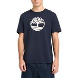 Timberland - Kennebec River Tree logolu erkek tişörtü, mavi