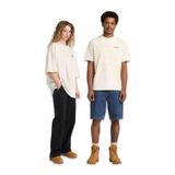 Timberland Lake House Back Graphic T-Shirt, S, TB0A5MKY, Beyaz, Erkek