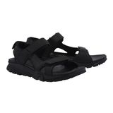 Timberland Lincoln Peak Askılı Sandalet, Siyah Deri, 8