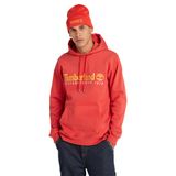 Timberland LS 50th Anniversary Est. 1973 Erkek Turuncu Kapüşonlu Sweatshirt