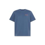 Timberland Magnet Back Graphic Erkek Mavi T-Shirt