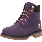 Timberland NBA x 6 Inch Premium TB0A2872527 Lakers Mor Yeşil Nubuk Çocuk Bot