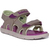 Timberland PERKINS ROW 2-STRAP unisex-yetişkin SANDALETLER, bej, 35 EU
