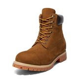Timberland Premium 6 Inch Lace Up Waterp Dark Wheat Nubuck Bot, 46, TB172066EBL1, DARK WHEAT NUBUCK, Erkek