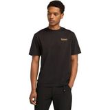 Timberland Rugged Active Gear Back G Siyah Erkek Kısa Kol T-Shirt - Siyah - Lila