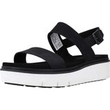 Timberland Safari Dawn 2band Kadın Sandalet UK 3 Siyah Nubuk