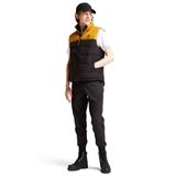 Timberland Sarı-Siyah Dik Yaka Erkek Kapitone Şişme Yelek TB0A22XMP571Welch Mnt Puffer Vest