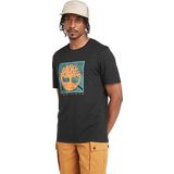 Timberland Short Sleeve Front Graphic Tee Erkek T-Shirt TB0A5UDB0011