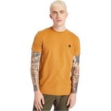 Timberland Short Sleeve Tee Wheat Boot Erkek T-Shirt - Sarı - 3XL