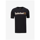 Timberland Siyah Erkek Bisiklet Yaka Standart Fit Baskılı T-Shirt TB0A5UPQ0011_Short Sleeve Tee
