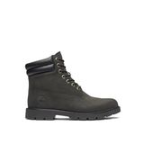 Timberland Siyah Erkek Deri Bot 6 In Basic 6 INCH LACE UP BOOT