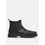Timberland Siyah Erkek Deri Bot BRITTON ROAD MID CHELSEA BOOT