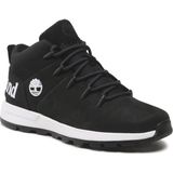 Timberland Sprint Trekker Mid - Erkek Siyah Ayakkabı - Siyah - Siyah