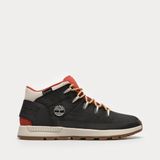 Timberland Sprint Trekker Mıd Lace Up Su Geçirmez Erkek Siyah Bot Düz Topuklu Rahat Taban TB1A61QG0151