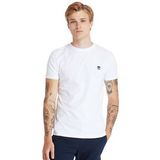 Timberland SS DUNSTAN RIVER JERSEY C Beyaz Erkek Kısa Kol T-Shirt