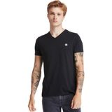 Timberland Ss Dunstan Rıver Jersey V Siyah Erkek Kısa Kol T-Shirt