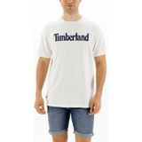 Timberland SS KENNEBEC RIVER LINEAR Beyaz Erkek Kısa Kol T-Shirt