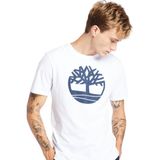 Timberland SS KENNEBEC RIVER TREE LO Beyaz Erkek Kısa Kol T-Shirt - 2XL