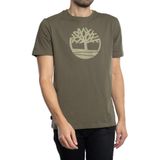 Timberland Ss Kennebec River Tree Lo Haki T-Shirt, L, TB0A2C2RA581LO31, Grape Leaf, Erkek