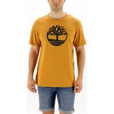 Timberland Ss Kennebec Rıver Tree Lo Hardal Erkek Kısa Kol T-Shirt