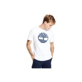 Timberland Ss Kennebec River Tree Logo Tee Erkek Günlük Tişört TB0A2C2R1001 Beyaz XL