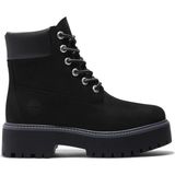 Timberland Stone Street 6 Inch Lace Up Waterproof Kadın Bot - Siyah