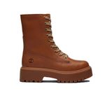 Timberland Stone Street Platform Mid TB0A5SAHEM61 Rust Full Grain Kahverengi Deri Kadın Bot