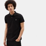 Timberland TB0A26N40011 Pique Short Sleeve Pol Siyah Erkek Bisiklet Yaka T-Shirt