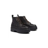 Timberland Tb0A27Yz Stone Street Mid Lace Up Boot Siyah Kadın Bot, W021 BLACK FULL GRAIN, 39