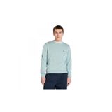 Timberland Tb0A2Bmm Williams River Cotton Yd Sweater Açık Mavi Erkek Sweatshirt, EYM1 SILVER BLUE, M