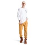 Timberland TB0A2BVFP571 Linear Logo Sweatpant Sarı - Siyah Erkek Uzun Eşofman Altı