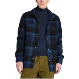 Timberland TB0A44HB Wool Blend Shacket Jacket Lacivert Erkek Gömlek - XL