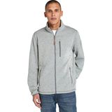 Timberland TB0A44T10521-MELANGE Fleece Jacket Gri Regular Fit Taşlamalı Erkek Ceket
